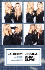 CHARLOTTE MCKINNEY - Photobooth at Jessica Alba