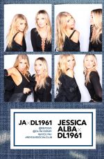 CHARLOTTE MCKINNEY - Photobooth at Jessica Alba