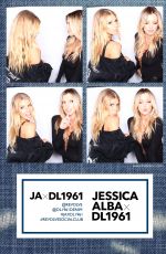 CHARLOTTE MCKINNEY - Photobooth at Jessica Alba
