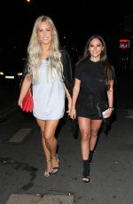 CHLOE MEADOWS and COURTNEY GREEN Night Out in Loughton 10/09/2016