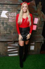 CHLOE MEADOWS at Kiss FM Haunted House Party in London 10/27/2016