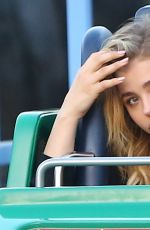 CHLOE MORETZ at Disneyland