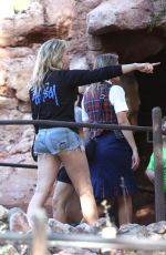 CHLOE MORETZ at Disneyland