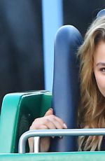 CHLOE MORETZ at Disneyland