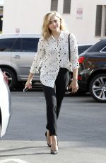 CHLOE MORETZ Leaves Clementine in Los Angeles 10/13/2016