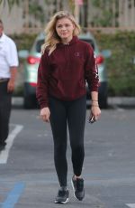 CHLOE MORETZ Out and About in Los Angeles 10/01/2016
