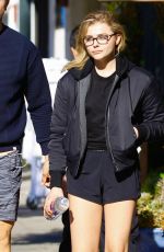 CHLOE MORETZ Out and About in Los Angeles 10/18/2016