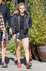 CHLOE MORETZ Out for Breakfast in Los Angeles 10/18/2016