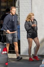 CHLOE MORETZ Out for Breakfast in Los Angeles 10/18/2016