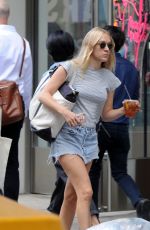 CHLOE SEVIGNY Out and About in New York 10/19/2016