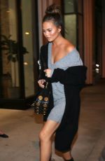 CHRISSY TEIGEN at Catch LA in West Hollywood 10/06/2016
