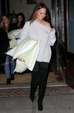 CHRISSY TEIGEN Leaves Her Hotel in New York 10/15/2016