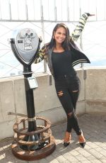 CHRISTINA MILIAN at Empire State Building in New York 10/20/2016