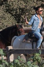 CHRISTINA MILIAN at Griffith Park in Los Angeles 10/03/2016