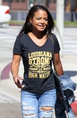 CHRISTINA MILIAN in Ripped Jeans Leaves Gracias Madre in West Hollywood 10/04/2016