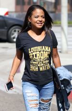 CHRISTINA MILIAN in Ripped Jeans Leaves Gracias Madre in West Hollywood 10/04/2016
