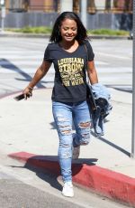 CHRISTINA MILIAN in Ripped Jeans Leaves Gracias Madre in West Hollywood 10/04/2016
