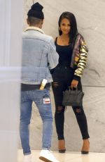 CHRISTINA MILIAN Leaves Sirius Building in New York 10/19/2016