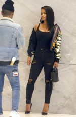 CHRISTINA MILIAN Leaves Sirius Building in New York 10/19/2016