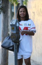 CHRISTINA MILIAN Out in West Hollywood 10/07/2016