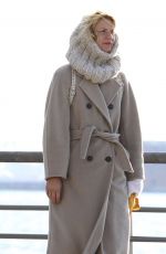 CLAIRE DANES Out and About in Manhattan