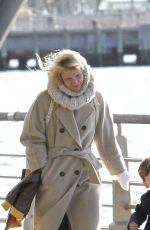 CLAIRE DANES Out and About in Manhattan