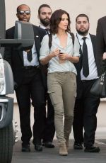 COBIE SMULDERS at Jimmy Kimmel Live in Los Angeles 10/17/2016
