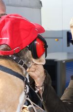 CORINNA SCHUMAHER Out in Zandvoort 08/20/2016