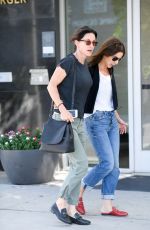 COURTENEY COX Out with a Friend in West Hollywood 10/05/2016