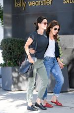 COURTENEY COX Out with a Friend in West Hollywood 10/05/2016