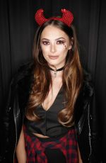COURTNEY GREEN at Kiss FM Haunted House Party in London 10/27/2016