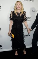 COURTNEY LOVE at 2016 amfar Inspiration Gala at Milk Studios in Los Angeles 10/27/2016