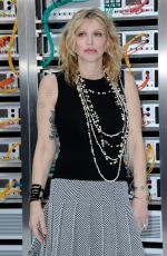 COURTNEY LOVE at Chanel Frontrow at Paris Fashion Week 10/04/2016