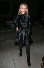COURTNEY LOVE Night Out in West Hollywood 10/20/2016