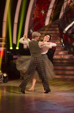 DAISY LOWE at Srictly Come Dancing, October 2016
