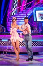 DAISY LOWE at Srictly Come Dancing, October 2016
