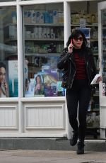 DAISY LOWE Leaves a Pharmacy in London 10/20/2016