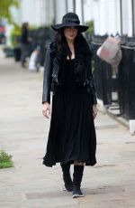 DAISY LOWE Out in London 10/24/2016