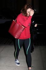 DAISY RIDLEY Night Out in New York 10/19/2016