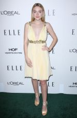 DAKOTA FANNING at 23rd Annual Elle Women in Hollywood Awards in Los Angeles 10/24/2016