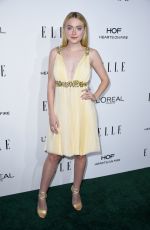 DAKOTA FANNING at 23rd Annual Elle Women in Hollywood Awards in Los Angeles 10/24/2016