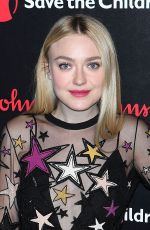 DAKOTA FANNING at 4th Annual Save the Children Illumination Gala in New York 10/25/2016