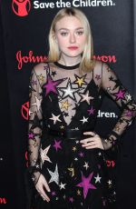 DAKOTA FANNING at 4th Annual Save the Children Illumination Gala in New York 10/25/2016