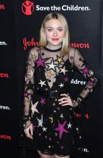 DAKOTA FANNING at 4th Annual Save the Children Illumination Gala in New York 10/25/2016