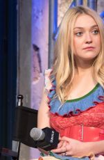DAKOTA FANNING at AOL Build Studio in New York 10/20/2016