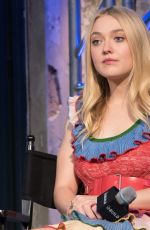 DAKOTA FANNING at AOL Build Studio in New York 10/20/2016