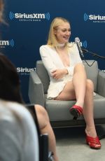 DAKOTA FANNING at SiriusXM Studio in New York 10/19/2016