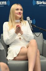 DAKOTA FANNING at SiriusXM Studio in New York 10/19/2016