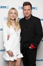 DAKOTA FANNING at SiriusXM Studio in New York 10/19/2016