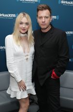 DAKOTA FANNING at SiriusXM Studio in New York 10/19/2016